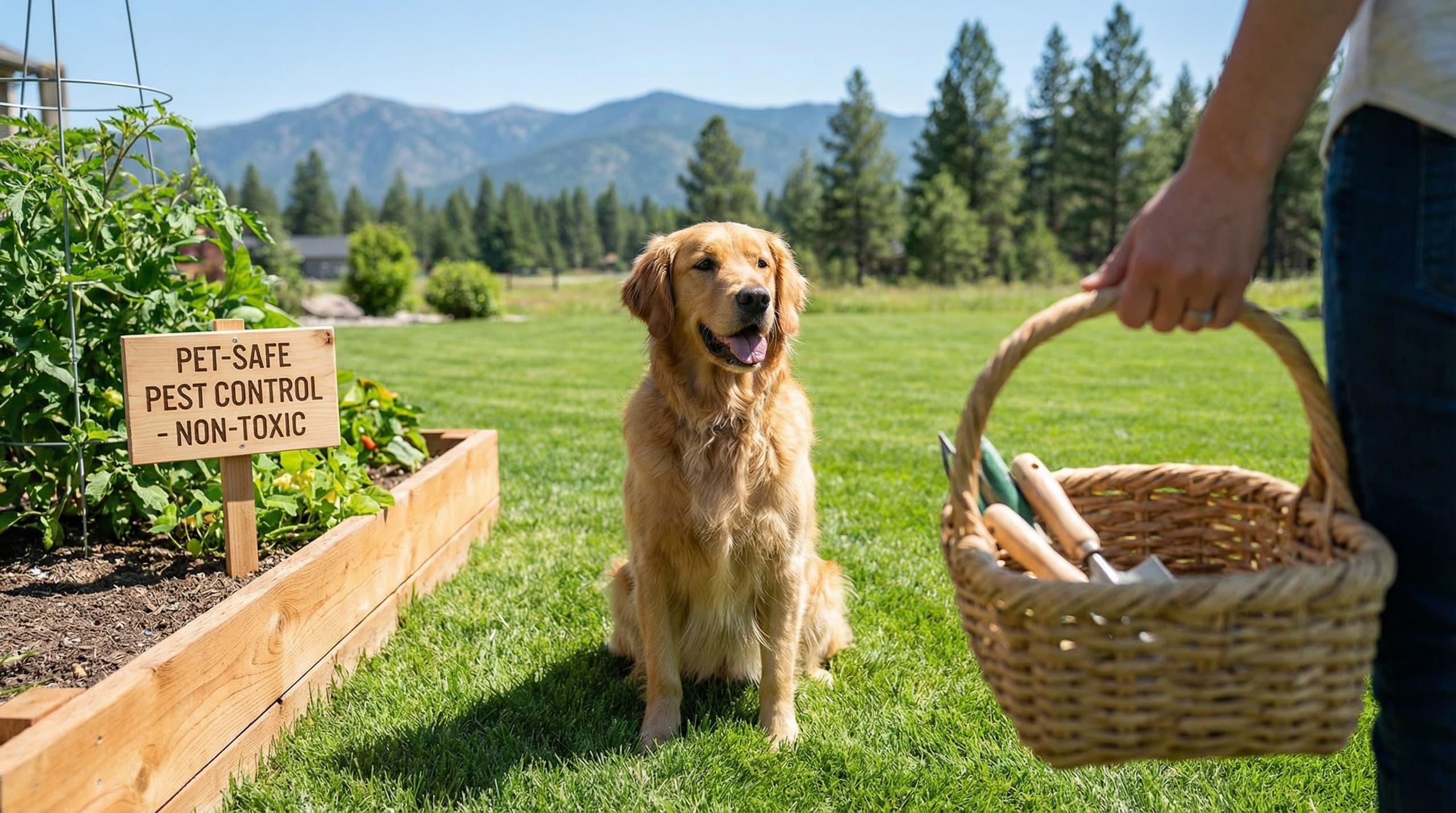 Happy dog and cat - pet-safe pest control for Boise families