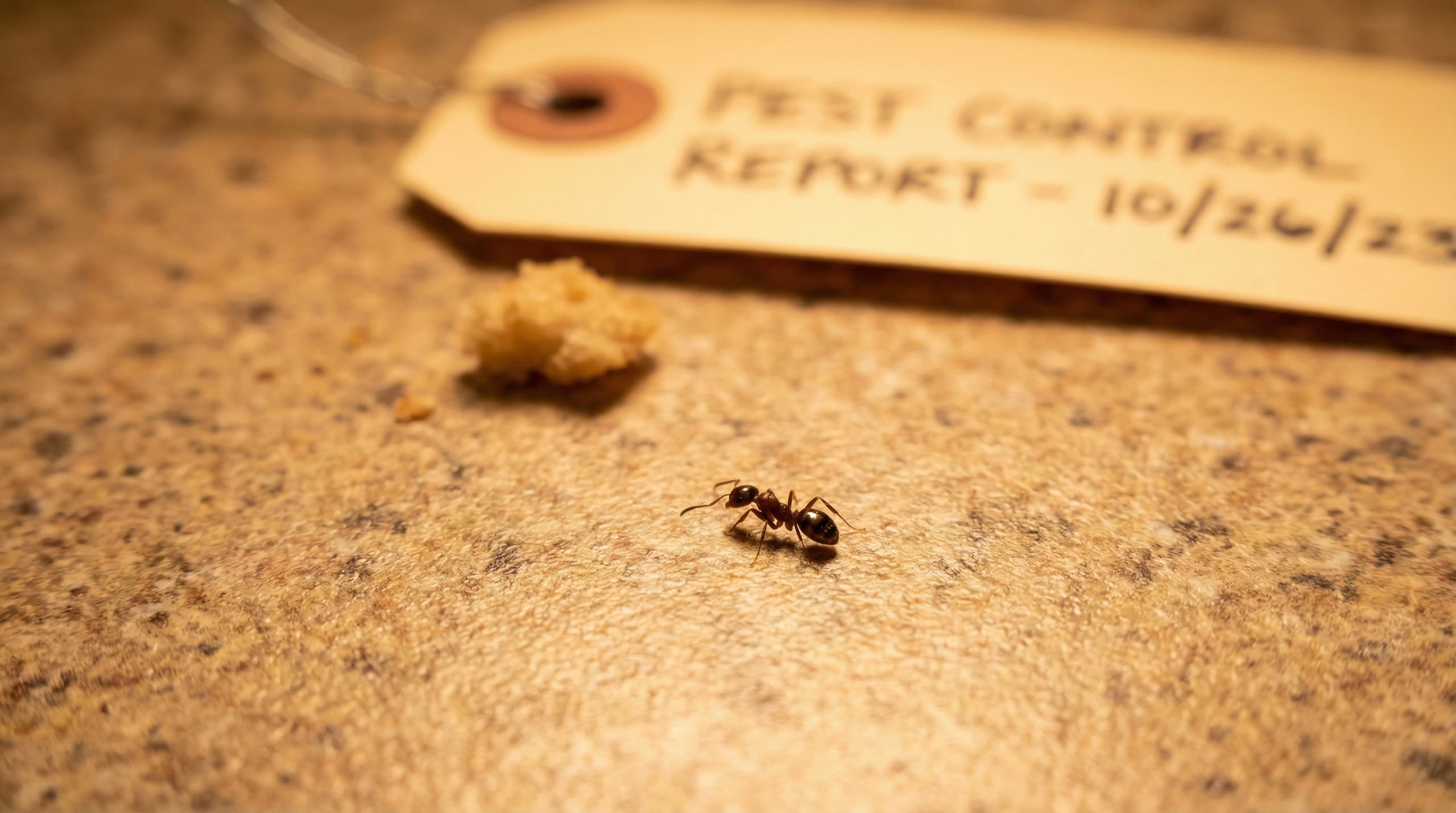 Odorous House Ants - showing key features for identification