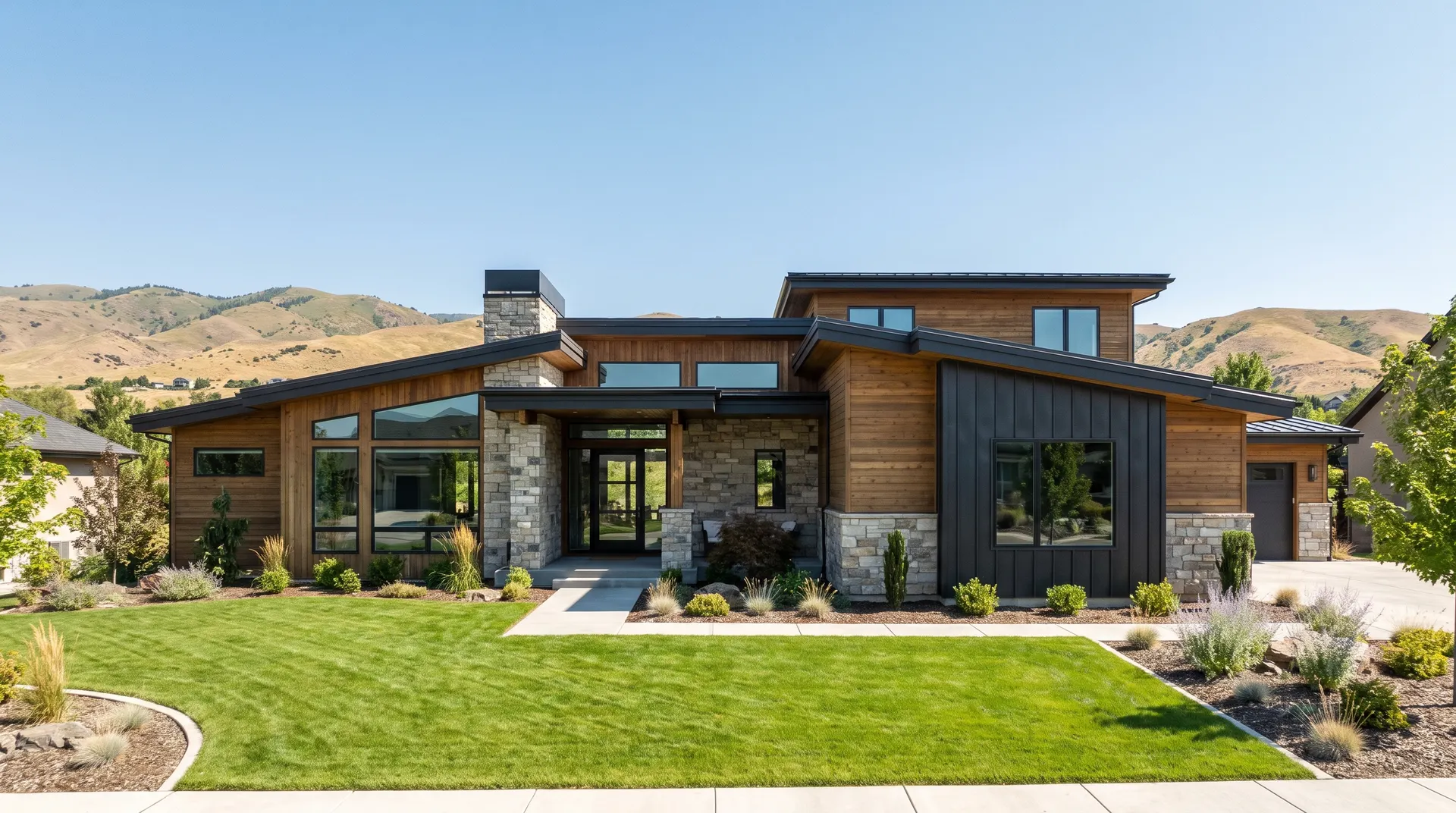 Boise bug control technician treating the exterior perimeter of an Idaho home