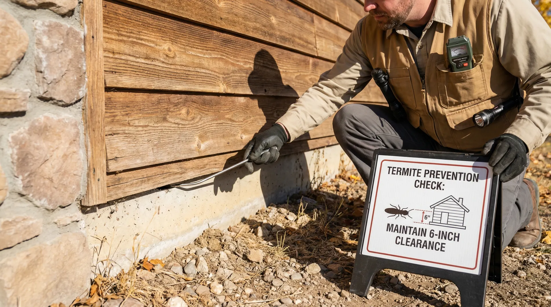 How to protect your Boise home from termites: foundation inspection in the Treasure Valley